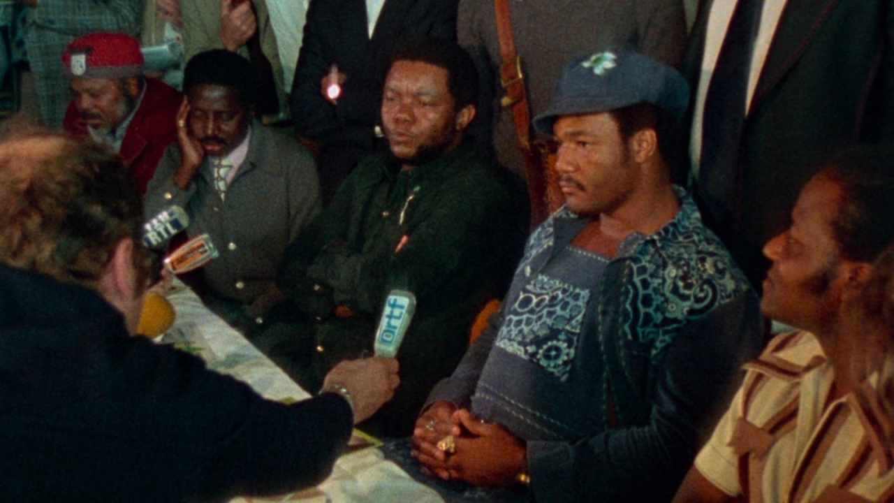 George Foreman in 'When We Were Kings'. Photo: Gramercy Pictures.