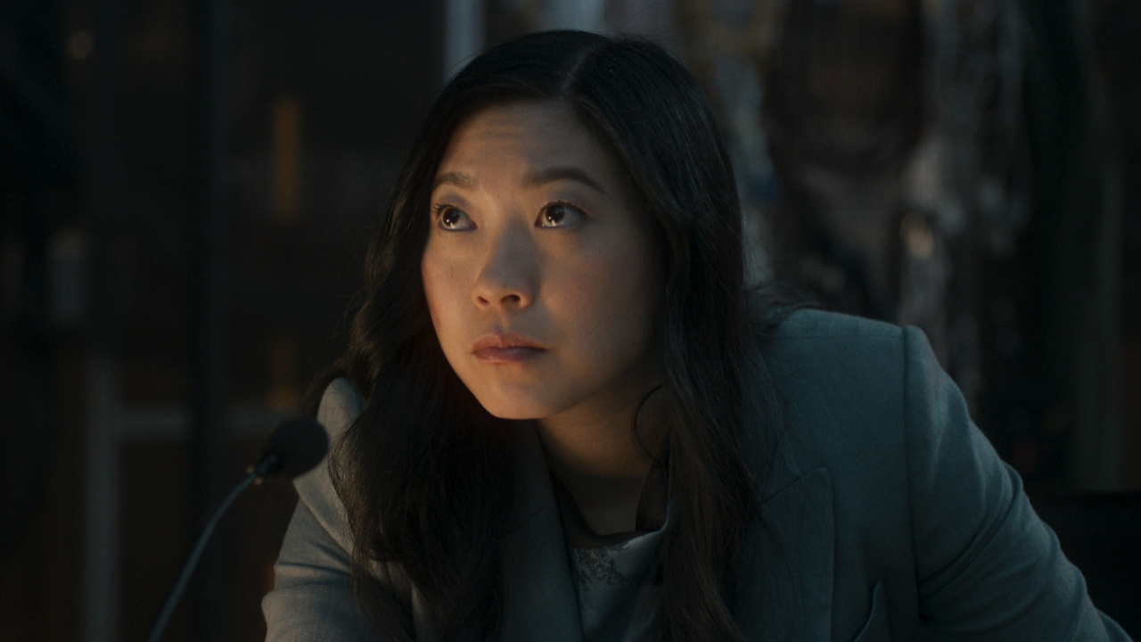Awkwafina in 'Black Mirror' season 7. Photo: Nick Wall/Netflix.