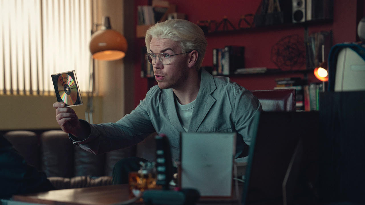 Will Poulter in 'Black Mirror' season 7. Photo: Nick Wall/Netflix.