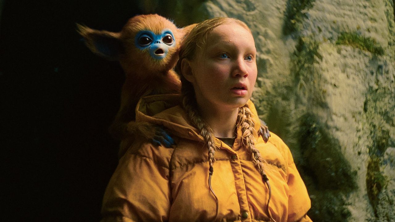 Helena Zengel in 'The Legend of Ochi'. Photo: A24.