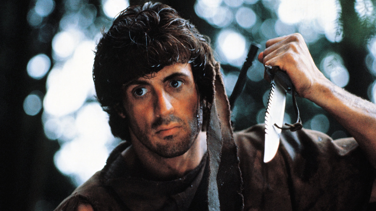 Sylvester Stallone in 'First Blood'. Photo: Orion Pictures.
