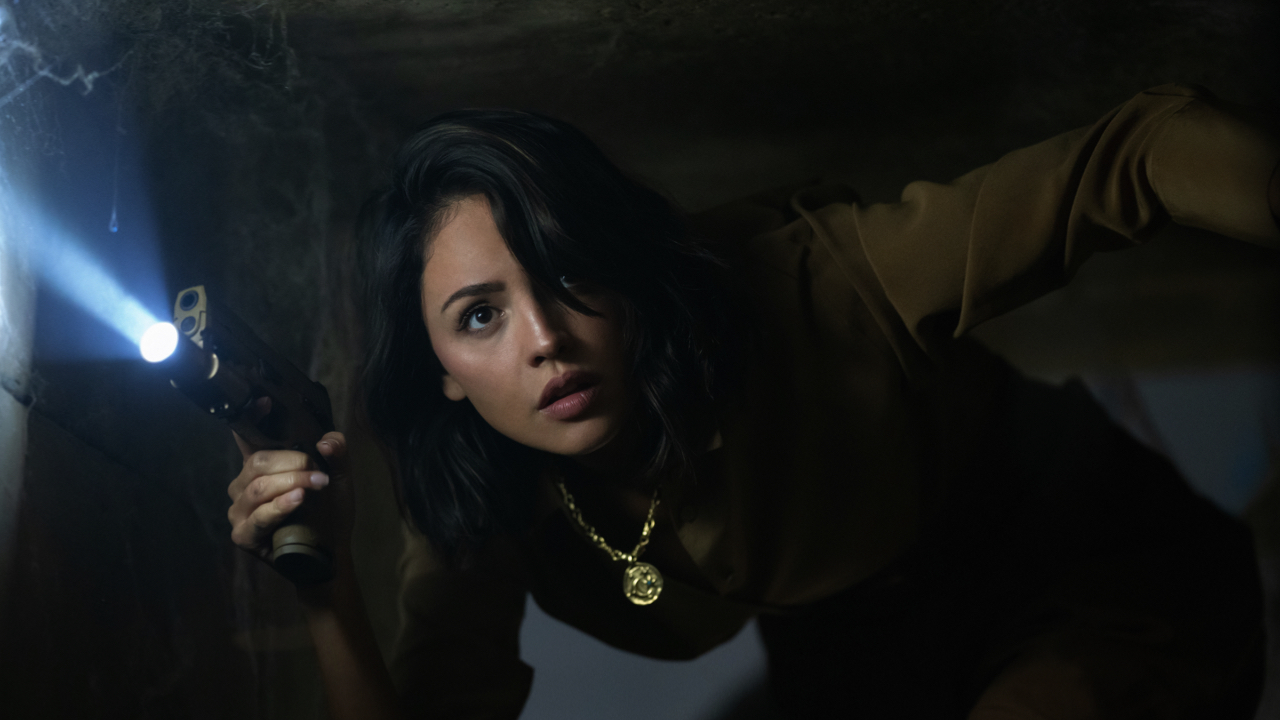 Eiza González in 'Fountain of Youth,' premiering May 23, 2025 on Apple TV+.