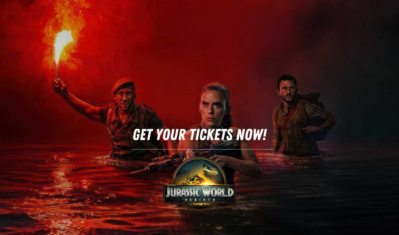 Watch 'Jurassic World Rebirth' In Theaters