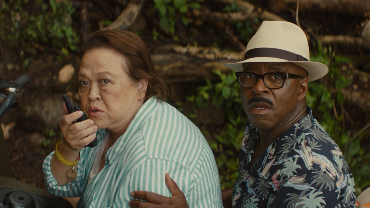 (L to R) Amy Hill as Tūtū and Courtney B. Vance as Cobra Bubbles in Disney’s live-action 'Lilo & Stitch'. Photo courtesy of Disney. © 2025 Disney Enterprises Inc. All Rights Reserved.