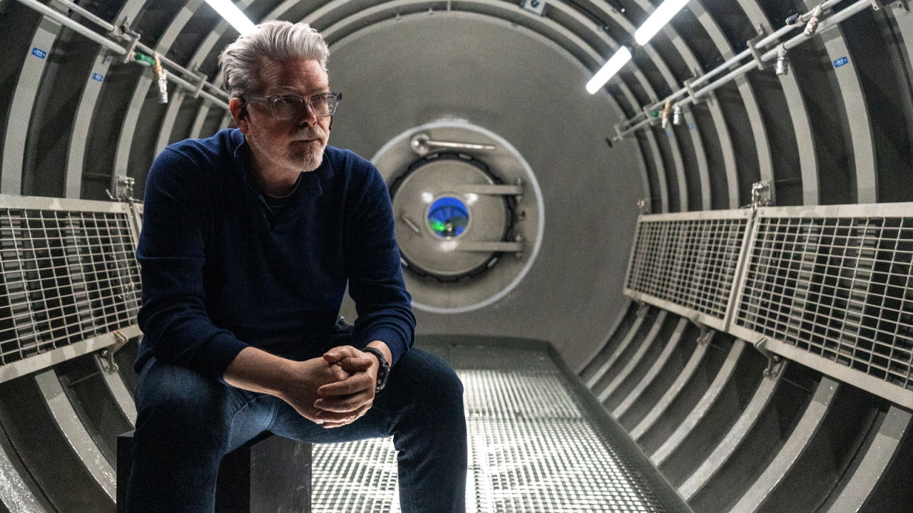 Director Christopher McQuarrie on the set of 'Mission: Impossible - The Final Reckoning' from Paramount Pictures and Skydance. Photo: Paramount Pictures.