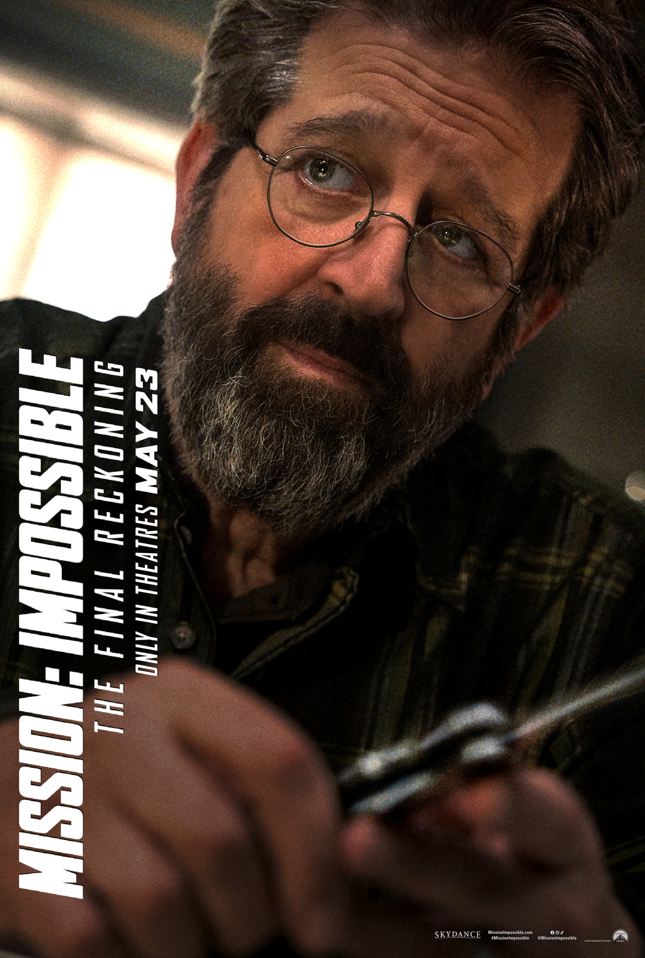 Rolf Saxon plays William Donloe in 'Mission: Impossible - The Final Reckoning' from Paramount Pictures and Skydance. Photo: Paramount Pictures.