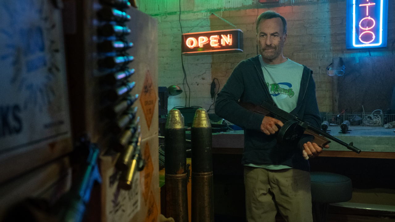 Bob Odenkirk as Hutch Mansell in 'Nobody 2', directed by Timo Tjahjanto. Photo: Universal Pictures.