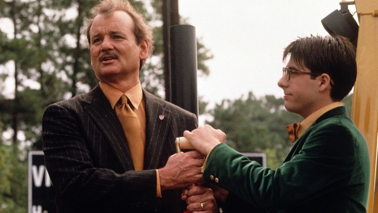 (L to R) Bill Murray and Jason Schwartzman in 'Rushmore'. Photo: Buena Vista Pictures Distribution.
