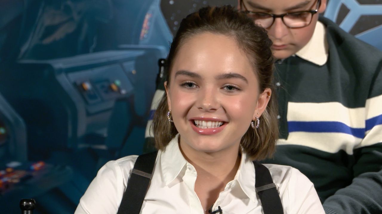Ryan Kiera Armstrong stars in ' Star Wars: Skeleton Crew'.