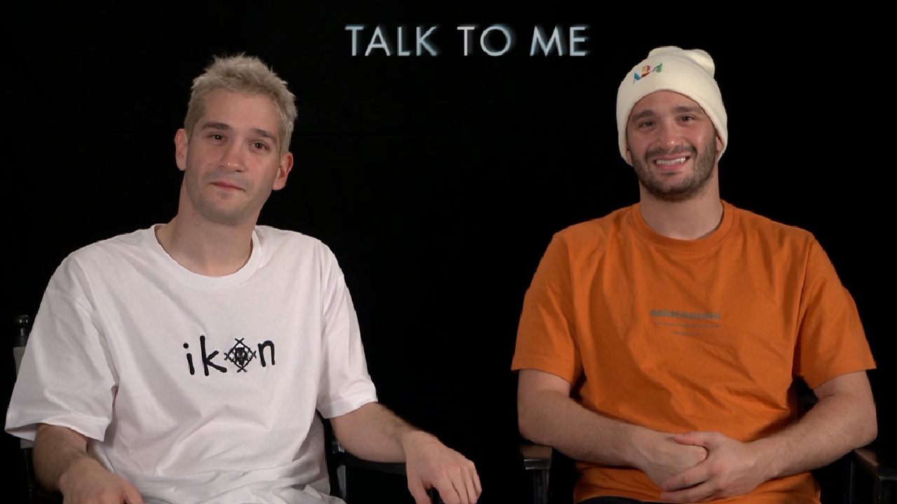 Michael Philippou and Danny Philippou direct 'Talk to Me.'