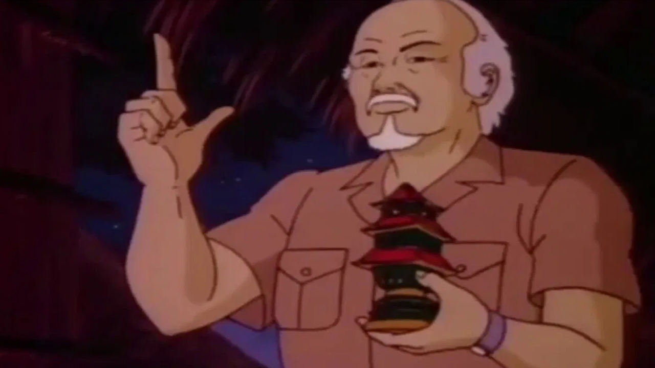 Mr. Miyagi in the 1989 'The Karate Kid' cartoon. Photo: DIC Enterprises/Saban Entertainment.