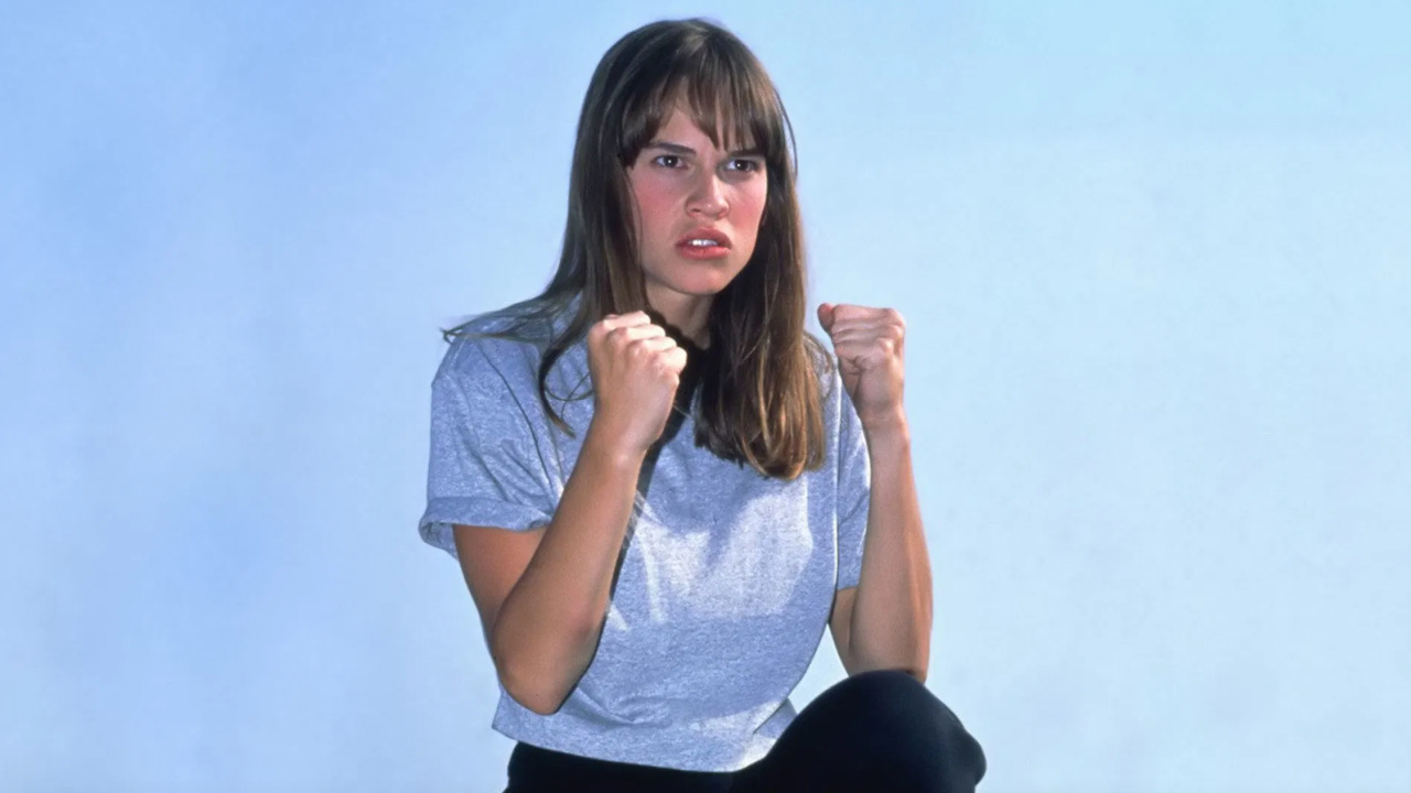 Hilary Swank in 'The Next Karate Kid'. Photo: Columbia Pictures.