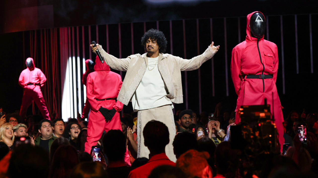 Hanumankind performs onstage during Netflix TUDUM 2025: The Live Event at The Kia Forum on May 31, 2025 in Inglewood, California. Photo by Kevin Mazur/Getty Images for Netflix.