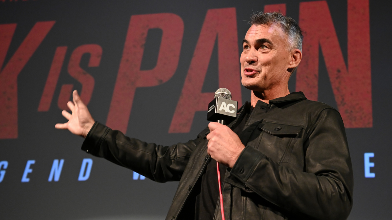 Chad Stahelski attends 'Wick Is Pain' Screening At Beyond Fest at Aero Theatre on May 08, 2025 in Santa Monica, California. Photo: Jon Kopaloff/Getty Images for Lionsgate.