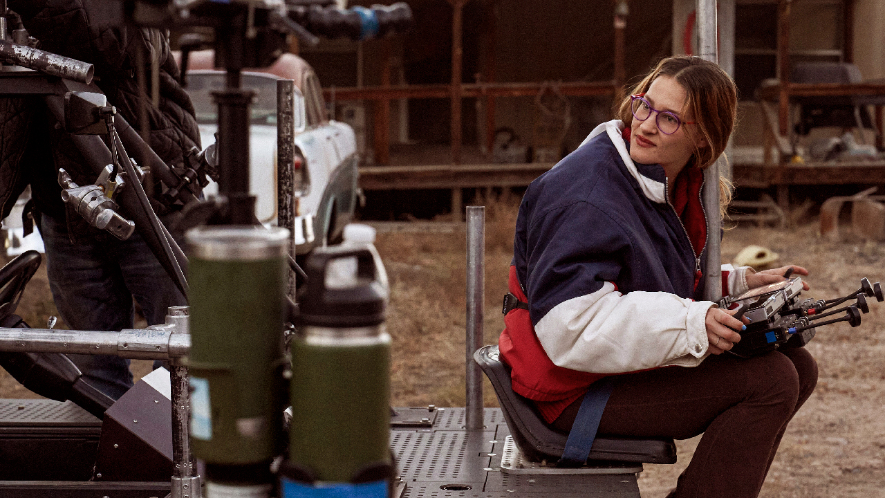 Destry Allyn Spielberg directing 'Please Don't Feed the Children.' Photo: Tubi.