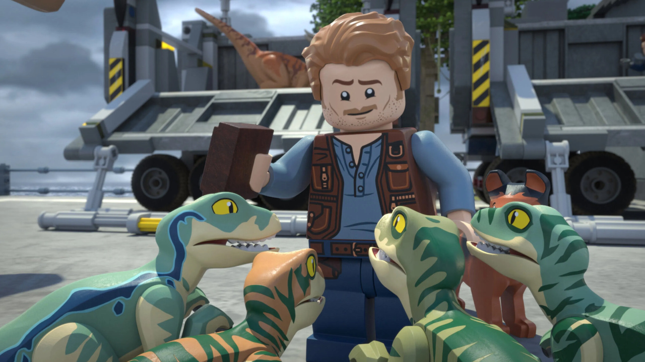 'LEGO Jurassic World: The Secret Exhibit'. Photo: NBC.