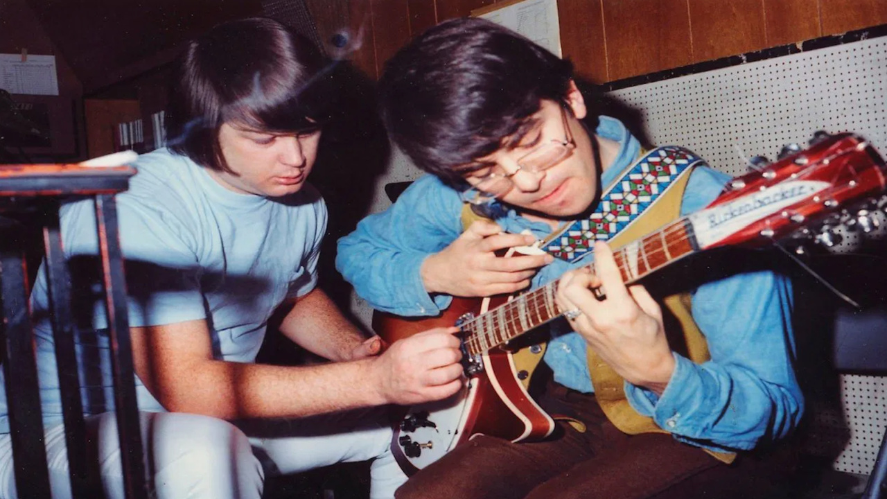 (Left) Brian Wilson in 'Beautiful Dreamer: Brian Wilson and the Story of Smile'. Photo: Showtime.