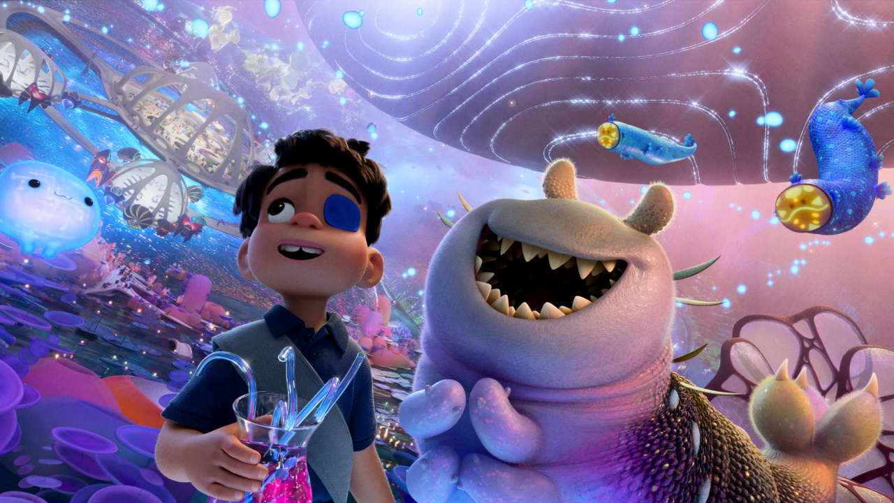 (L to R) Yonas Kibreab and Remy Edgerly in 'Elio'. Directed by Madeline Sharafian, Domee Shi and Adrian Molina, and produced by Mary Alice Drumm, Disney and Pixar’s 'Elio' releases in theaters June 20, 2025. © 2024 Disney/Pixar. All Rights Reserved.