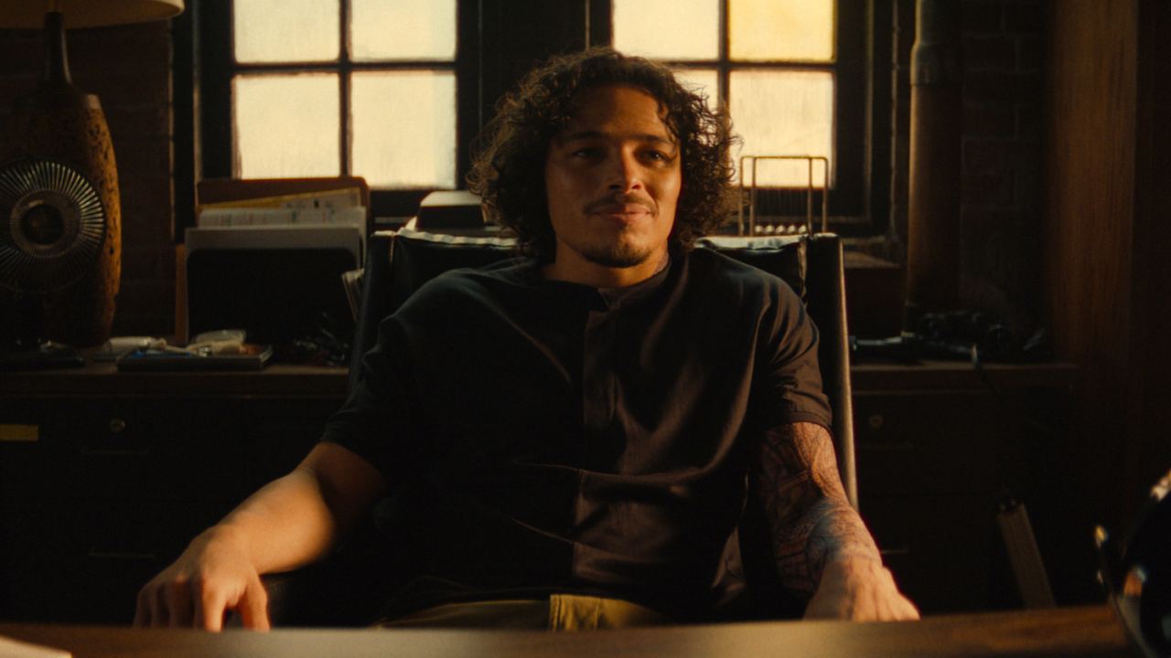 Parker Robbins/The Hood (Anthony Ramos) in Marvel Television's 'Ironheart'. Photo courtesy of Marvel. © 2025 Marvel. All Rights Reserved.