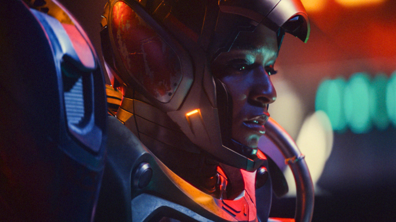 Ironheart/Riri Williams (Dominique Thorne) in Marvel Television's 'Ironheart'. Photo courtesy of Marvel. © 2025 Marvel. All Rights Reserved.