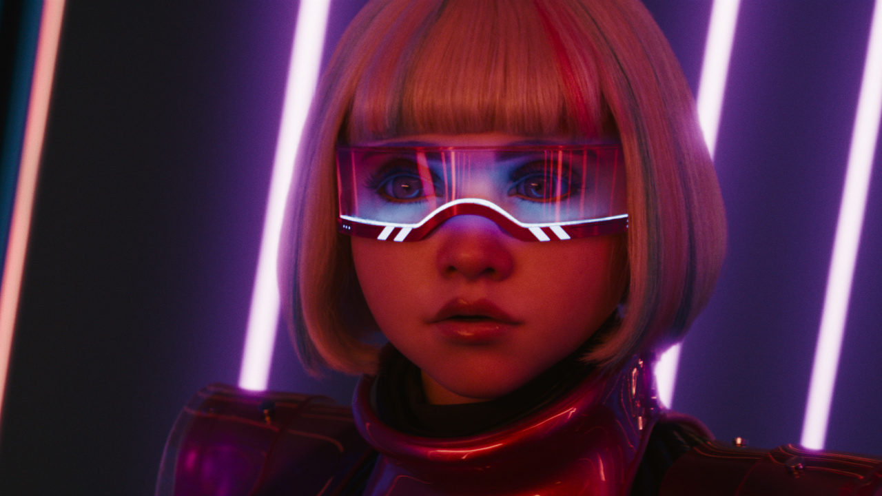 M3GAN in 'M3GAN 2.0', directed by Gerard Johnstone. Photo: Universal Pictures.