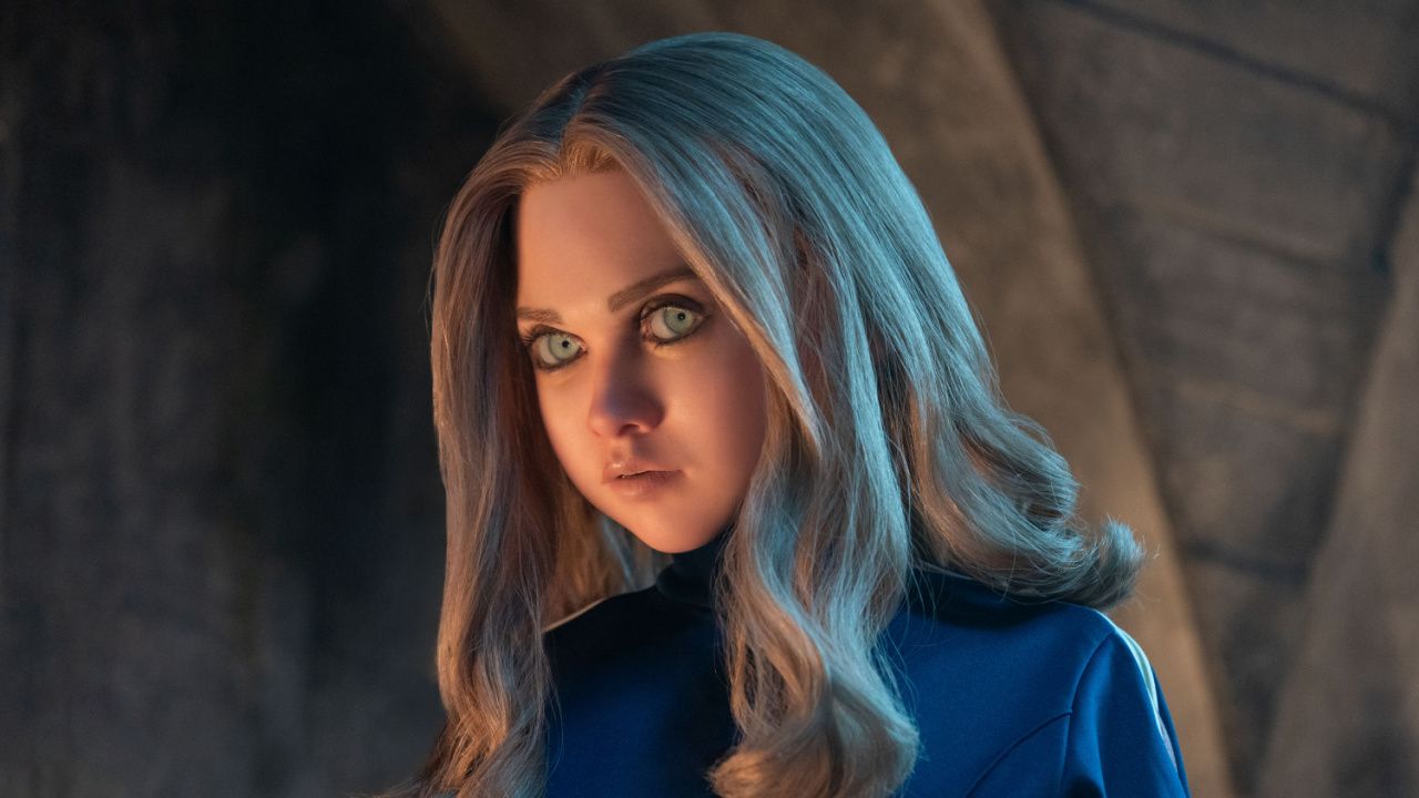 M3GAN in 'M3GAN 2.0', directed by Gerard Johnstone. Photo: Universal Pictures.