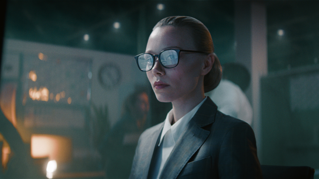 Ivanna Sakhno as Amelia in 'M3GAN 2.0', directed by Gerard Johnstone. Photo: Universal Pictures.