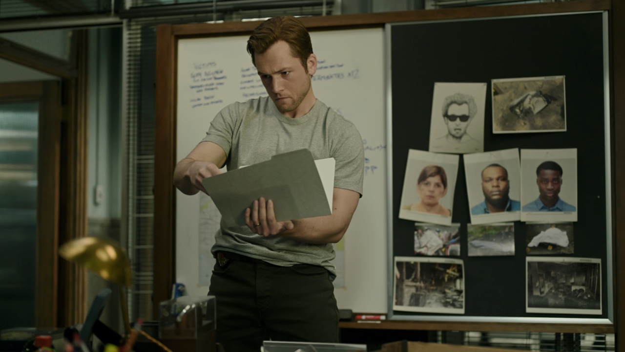 Taron Egerton in 'Smoke,' premiering June 27, 2025 on Apple TV+.