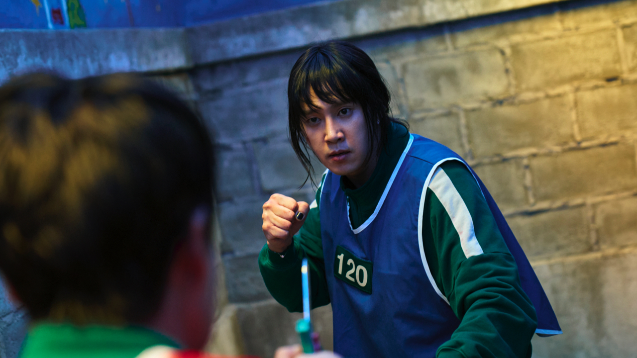 Park Sung-hoon as Hyun-ju in 'Squid Game' Season 3. Photo No Ju-han/Netflix © 2025.