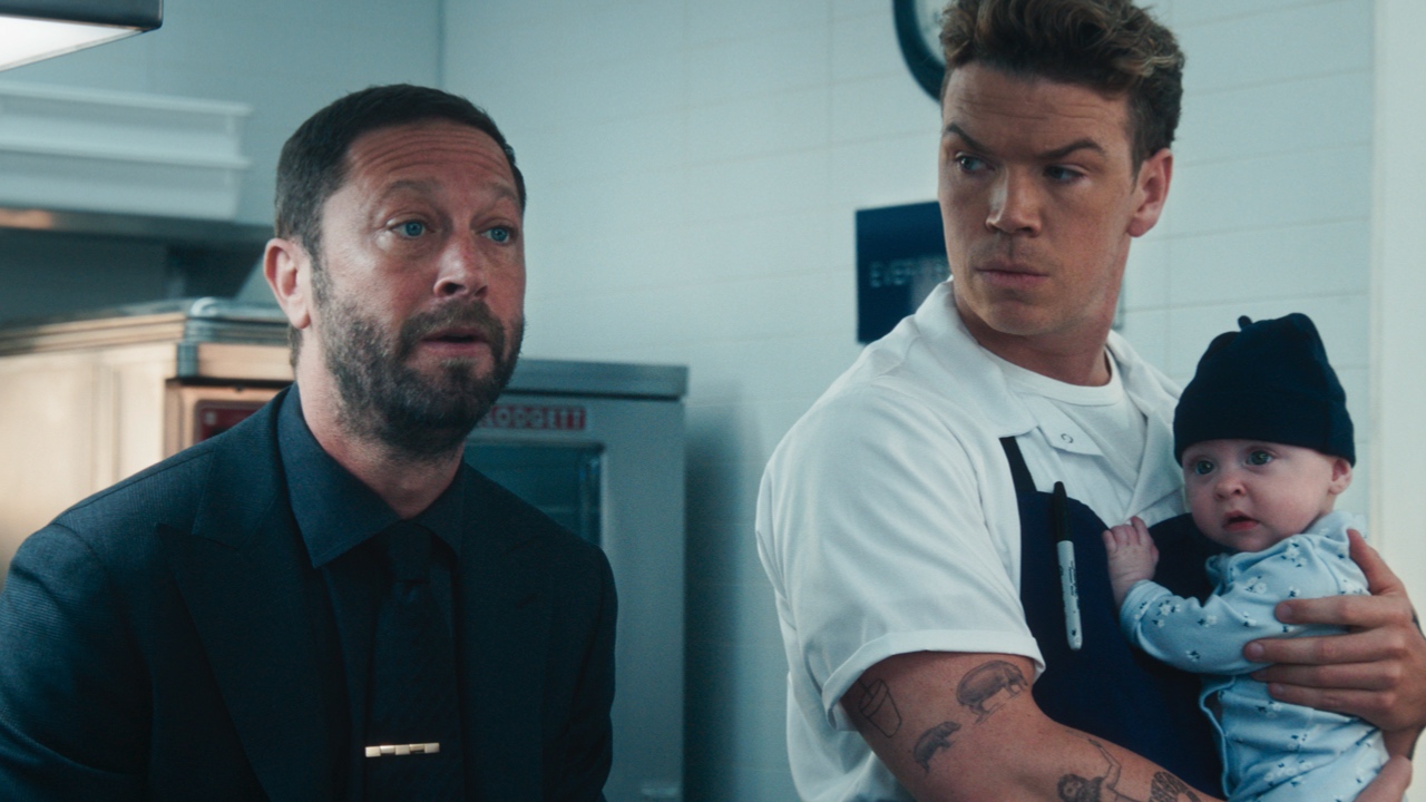 (L to R) Ebon Moss-Bachrach as Richard ‘Richie’ Jerimovich, Will Poulter as Luca in 'The Bear' Season 4. Photo: FX © 2025 FX Networks. All Rights Reserved.