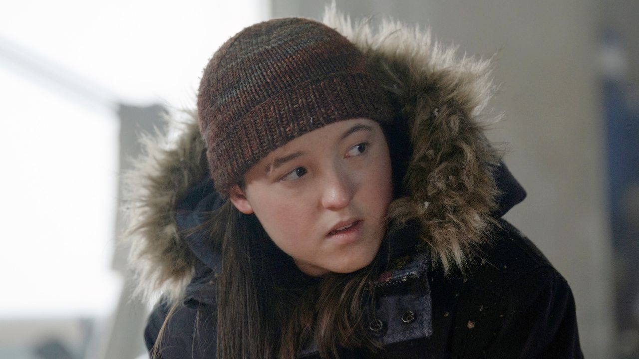 Bella Ramsey in 'The Last of Us' Season 2. Photograph by Liane Hentscher/HBO.