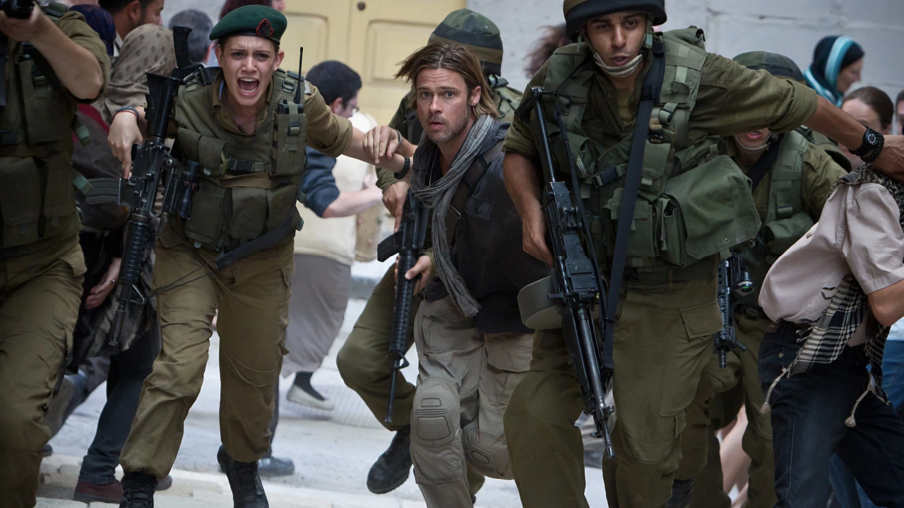 Brad Pitt in 'World War Z'. Photo: Paramount Pictures.