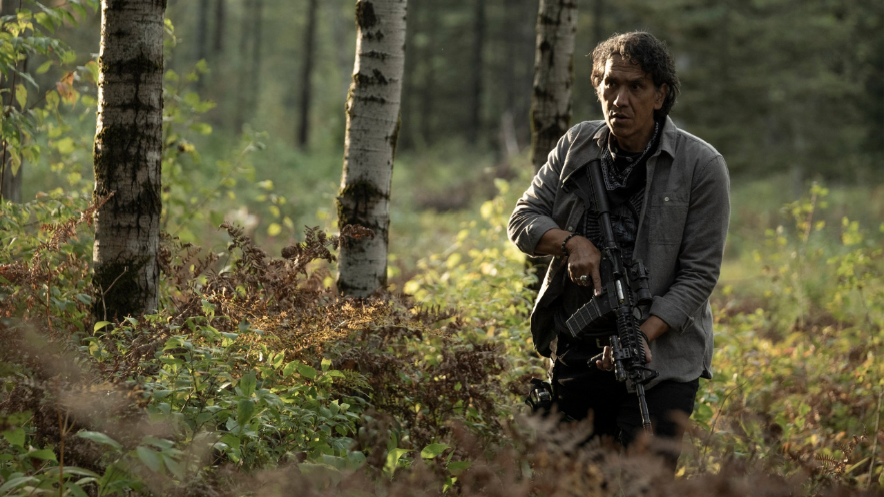 Michael Greyeyes in '40 Acres', a Magnolia Pictures release. Photo courtesy of Magnolia Pictures.