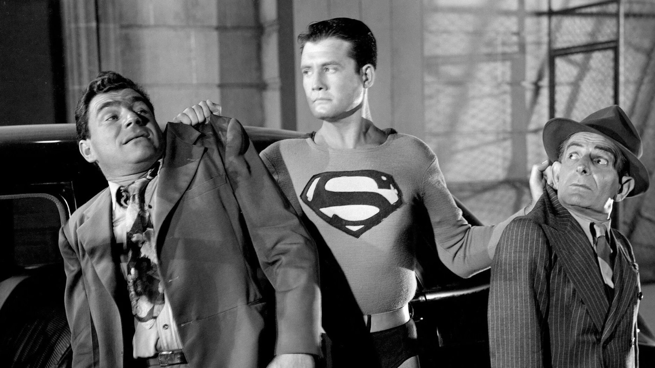 George Reeves in 'Adventures of Superman'. Photo: Motion Pictures for Television.