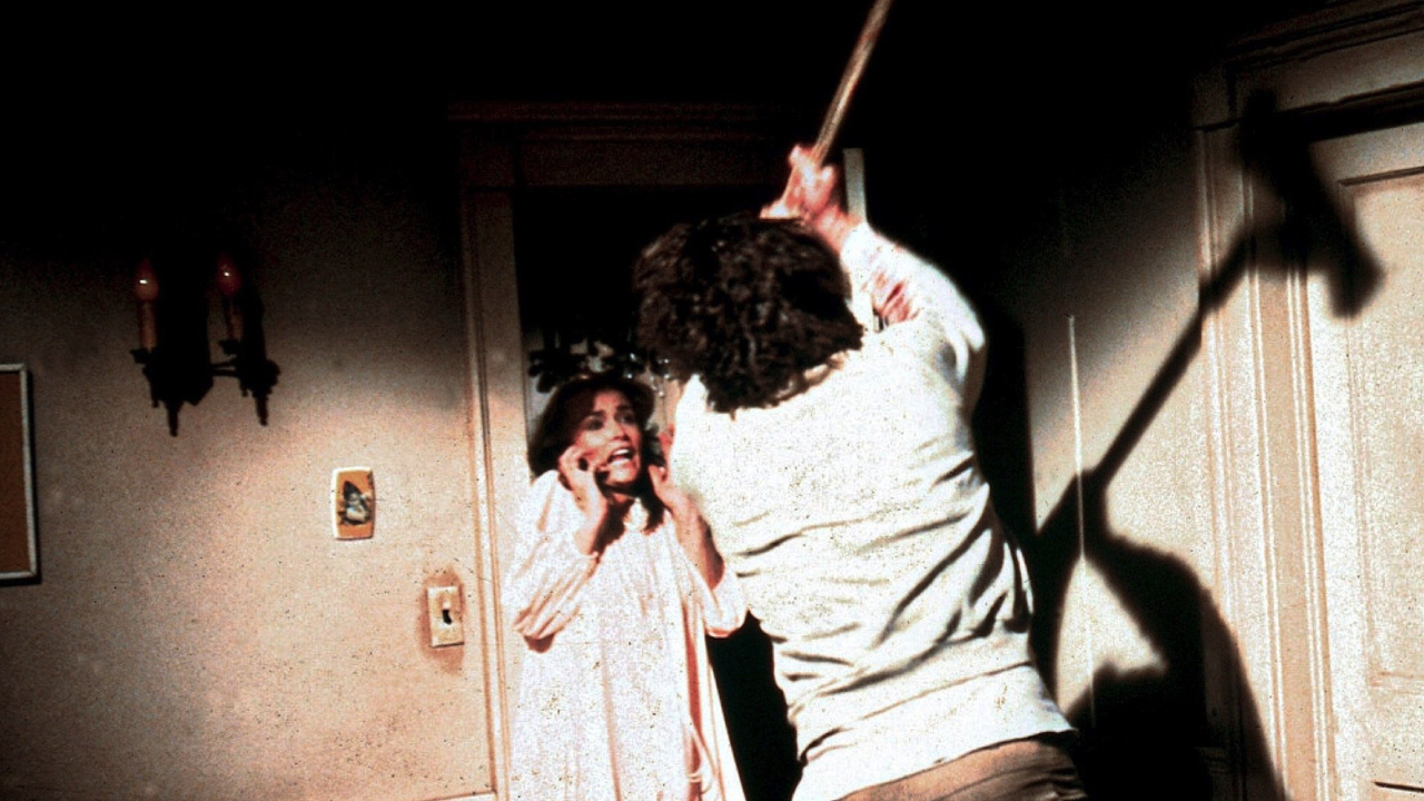 (L to R) Margot Kidder, James Brolin in 'The Amityville Horror'. Photo: American International Pictures.