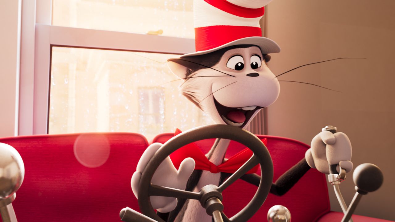 A scene from 2026's 'The Cat in the Hat'. Photo: Warner Bros.