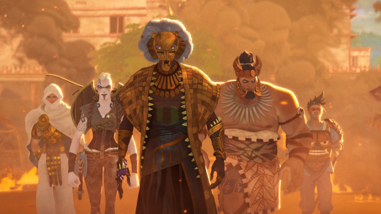 The Lion (Cress Williams) in Marvel Animation's 'Eyes of Wakanda', exclusively on Disney+. Photo courtesy of Marvel.© 2025 MARVEL. All Rights Reserved.