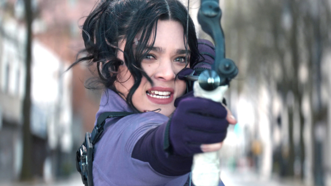 Hailee Steinfeld in 'Hawkeye'. Photo: Disney+.