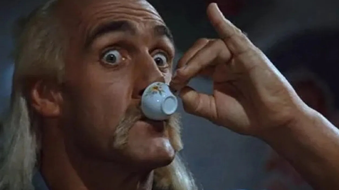 Hulk Hogan in 'Mr. Nanny'. Photo: New Line Cinema.