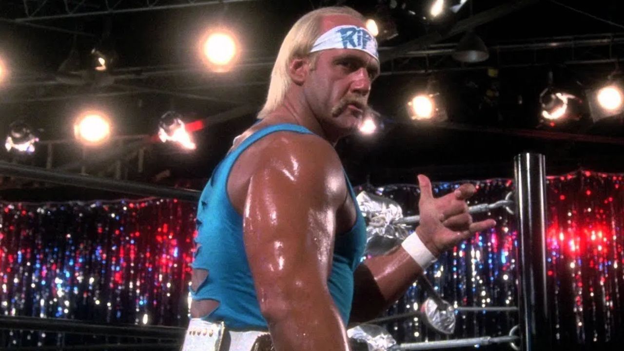 Hulk Hogan in 'No Holds Barred'. Photo: New Line Cinema.