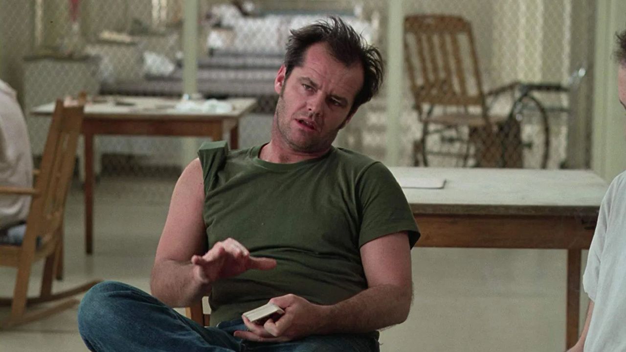 Jack Nicholson in 'One Flew Over the Cuckoo's Nest'. Photo: United Artists.