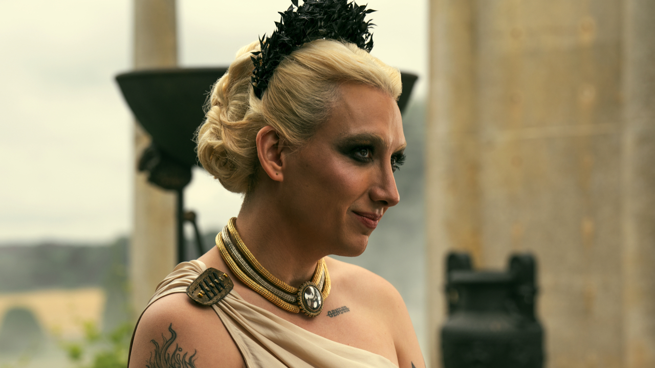 Mason Alexander Park as Desire in episode 205 of 'The Sandman.' Photo: Ed Miller/Netflix © 2025.