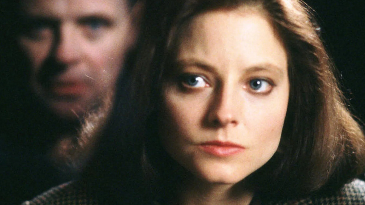 (L to R) Anthony Hopkins and Jodie Foster in 'The Silence of the Lambs'. Photo: Orion Pictures.
