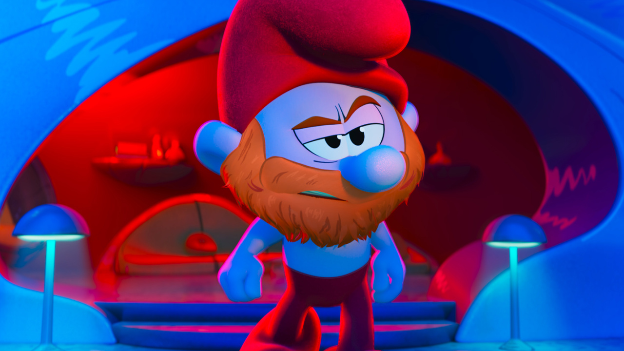 Ken (Nick Offerman) in 'Smurfs' from Paramount Animation. Photo: Paramount Pictures.