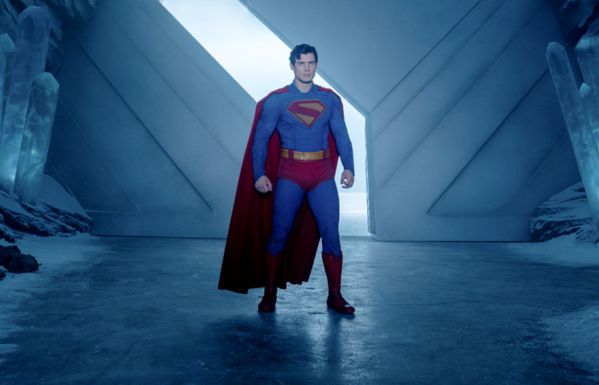 David Corenswet as Superman in DC Studios’ and Warner Bros. Pictures’ 'Superman', a Warner Bros. Pictures release. Photo Credit: Jessica Miglio. Copyright: © 2025 Warner Bros. Ent. All Rights Reserved. TM & © DC.