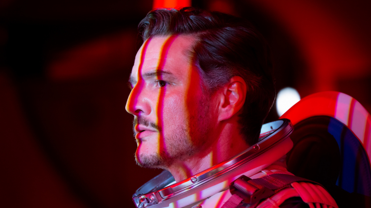 Pedro Pascal as Reed Richards/Mister Fantastic in 20th Century Studios/Marvel Studios' 'The Fantastic Four: First Steps'. Photo by Jay Maidment. © 2025 20th Century Studios / © and ™ 2025 Marvel.