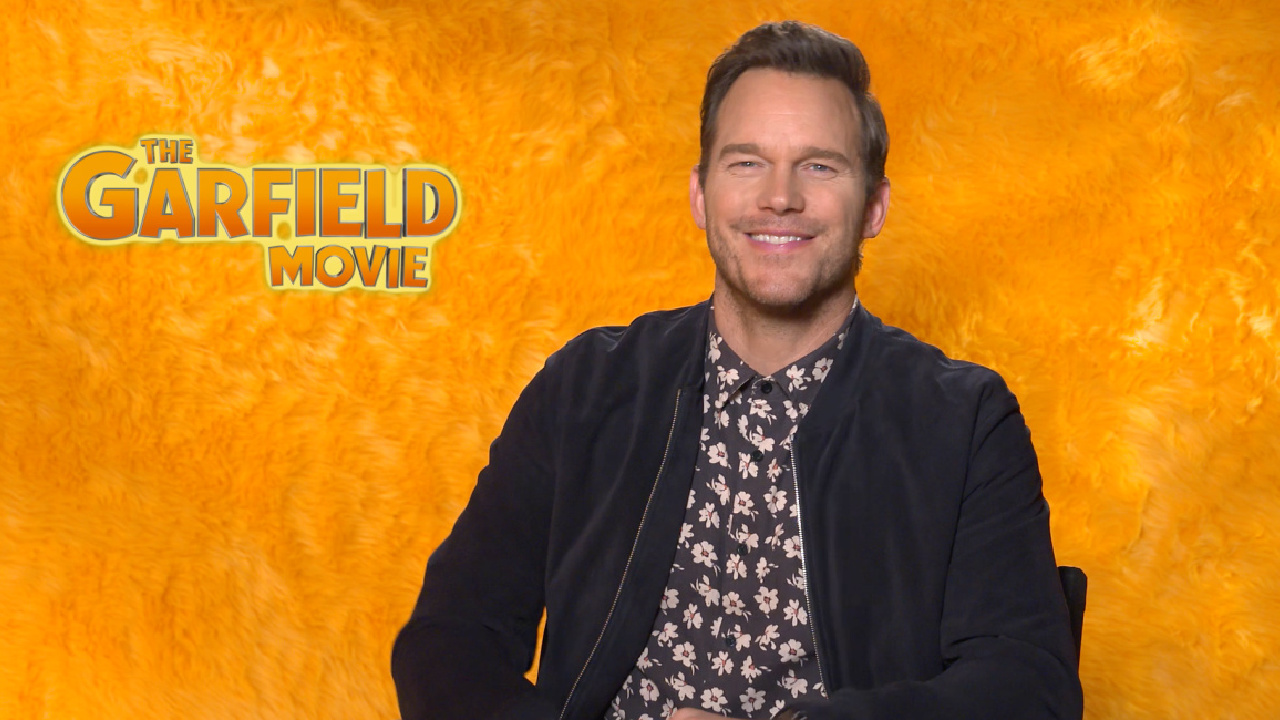 Chris Pratt stars in 'The Garfield Movie'.