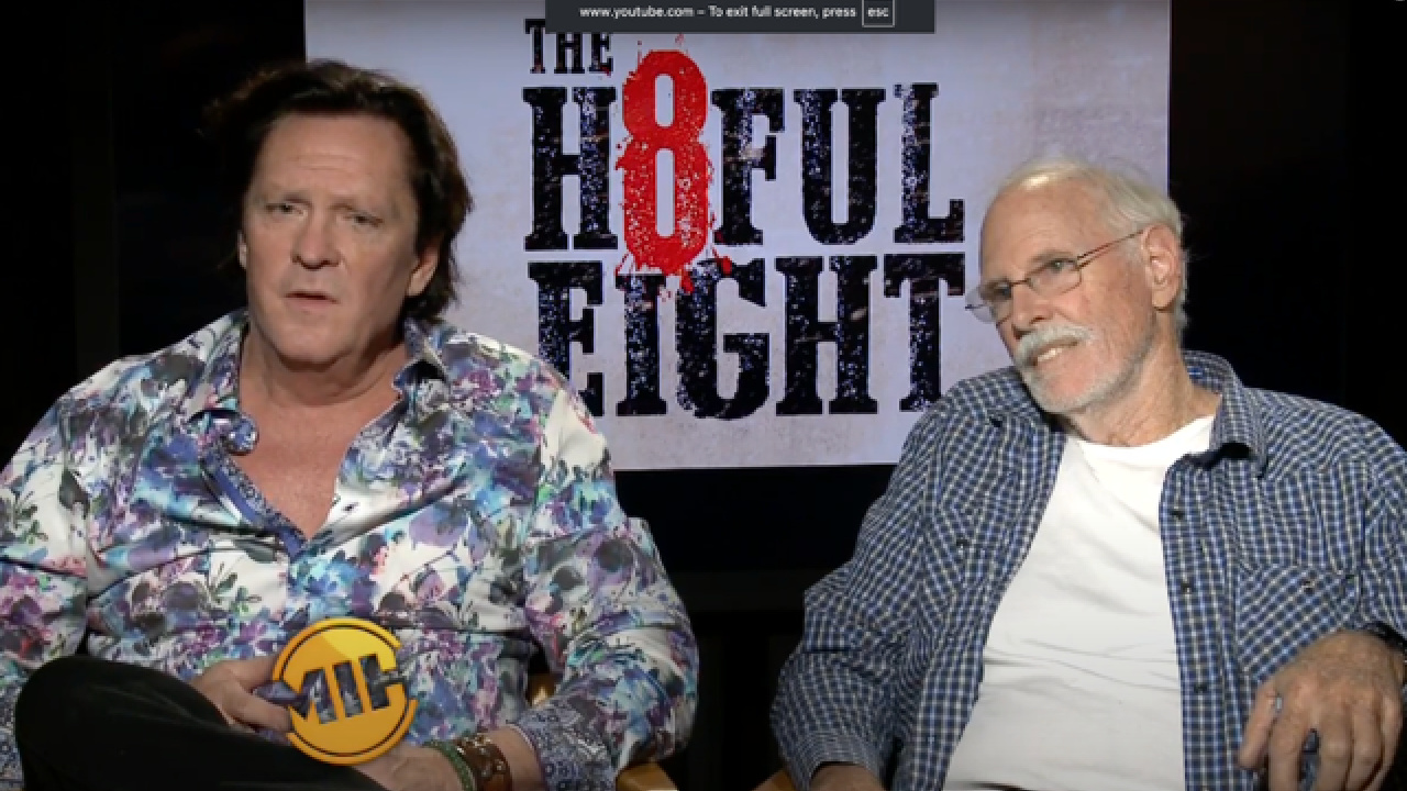 Michael Madsen and Bruce Dern star in 'The Hateful Eight'.
