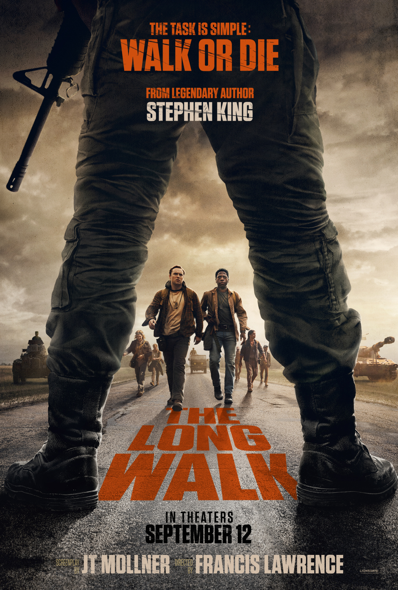 'The Long Walk' opens in theaters on September 12th.