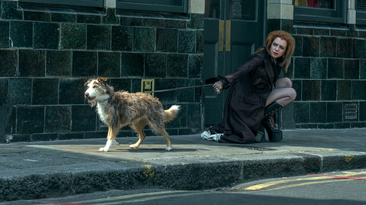 Esme Creed-Miles as Delirium in episode 210 of ‘The Sandman’. Photo: Ed Miller/Netflix © 2025.